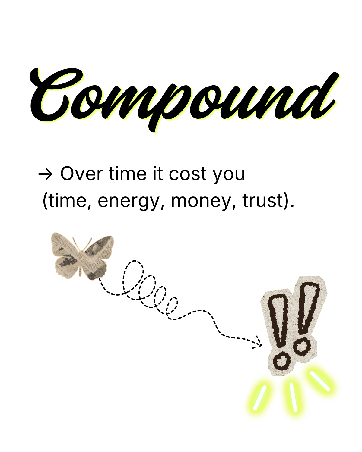 Compound — Over time it cost you.