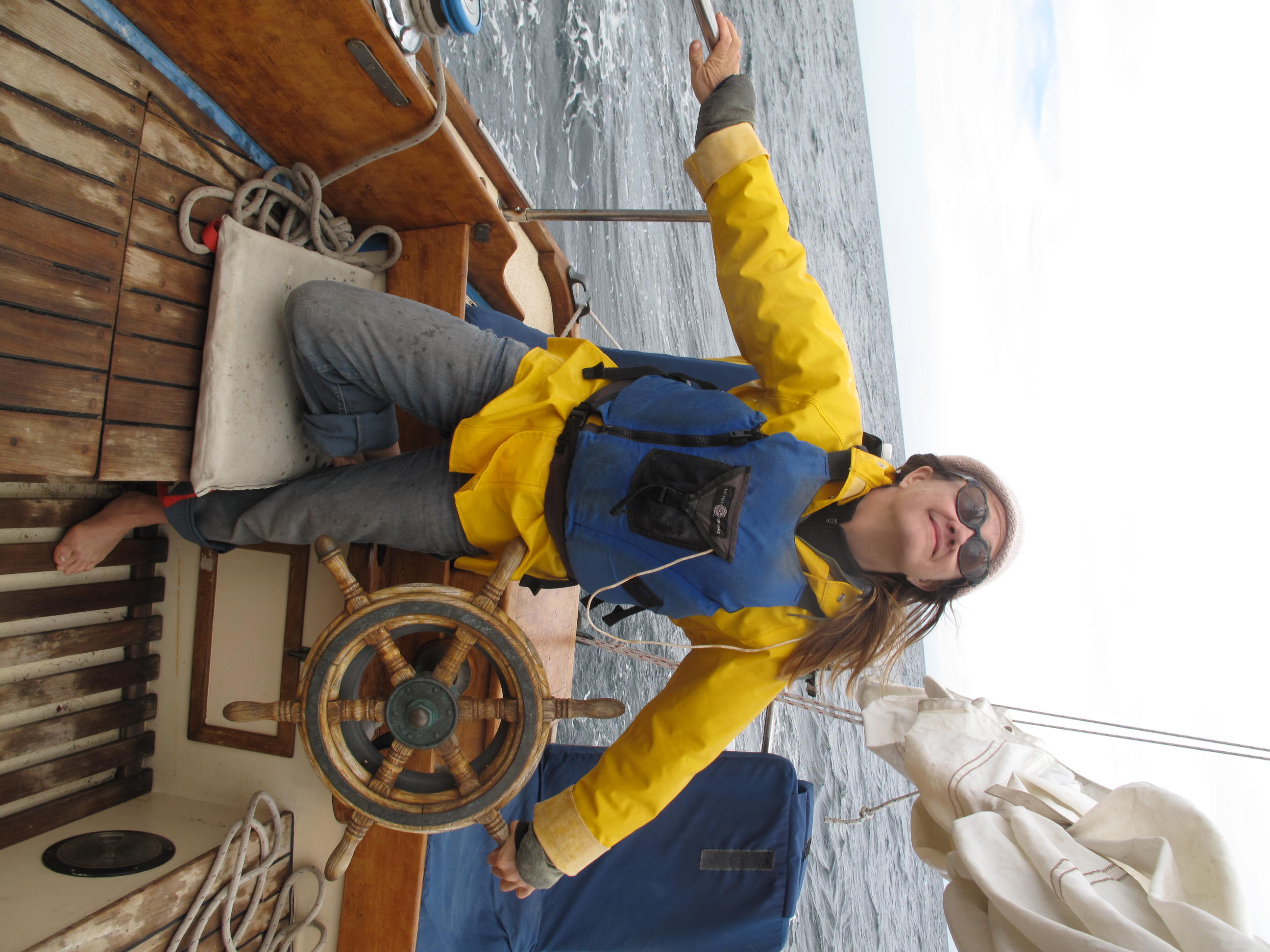 Navigating woman